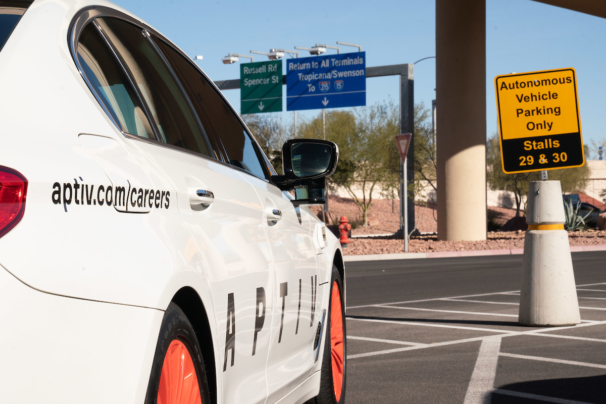 Aptiv Self Driving Vehicles Now Arriving at McCarran International